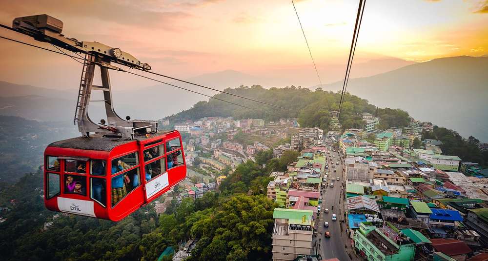 Gangtok Ropeway view.jpg